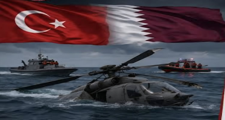 Katar'da Helikopter Kazasında 3 Türk Personel Şehit Oldu