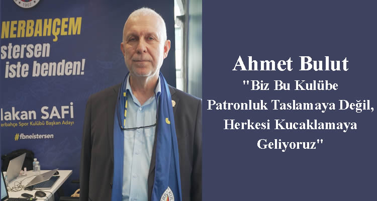 Hakan Safi Patron Olmaya Değil, Hizmet Etmeye Geliyor