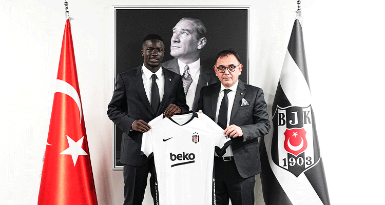 Beşiktaş Yeni Transferi Ouattara İle 4 Yıllık Sözleşme İmzaladı