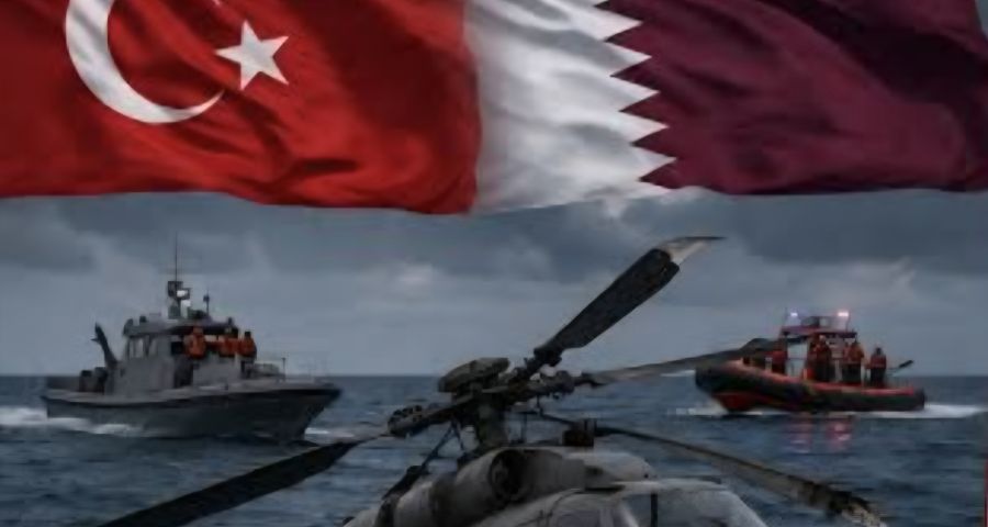 Katar'da Helikopter Kazasında 3 Türk Personel Şehit Oldu