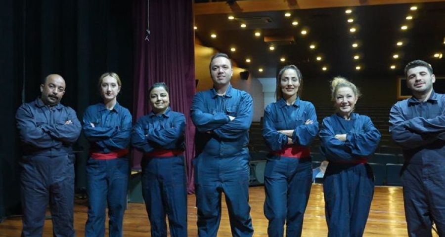 George Orwell’in 1984 Romanının Tiyatroya Uyarlanması İçin Provalar Devam Ediyor