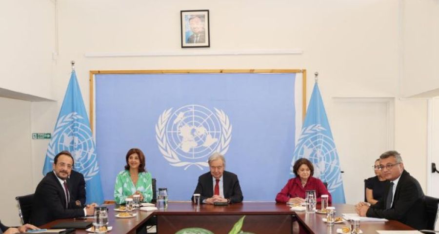 Guterres: "Kıbrıslılar ilerleme istiyor."
