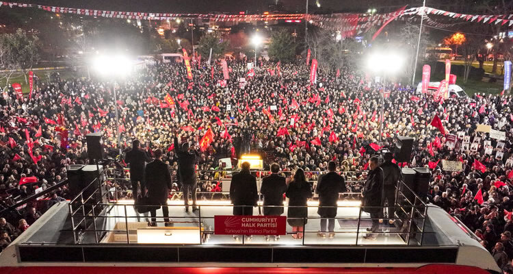 CHP GENEL BAŞKANI ÖZGÜR ÖZEL PENDİK MİTİNGİNDE KONUŞTU