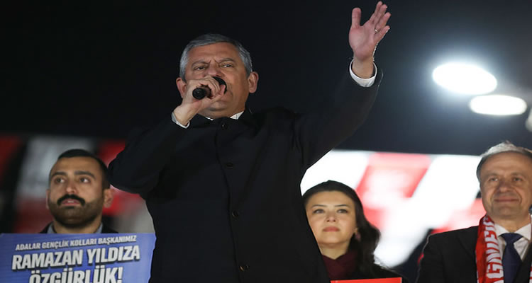 CHP GENEL BAŞKANI ÖZGÜR ÖZEL PENDİK MİTİNGİNDE KONUŞTU